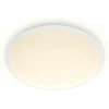 Lubinis šviestuvas Plafoninis LED šviestuvas PHILIPS CAVANAL, 12 W, 2700 K, 1200 lm, IP44, dimer., baltos sp., Ø25 cm