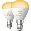 „Philips Hue Baltas Ambiance“ sferos dviguba pakuotė, E14, 470 lm