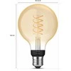 Philips PHILIPS Hue Baltas Filament Globe 7W E27 G93 DIM