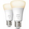 „Philips Hue“ išmaniųjų lempų sudėtinė pakuotė, balta, E27, 1100 lm, 2 PACK