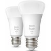 „Philips Hue“ išmaniųjų lempų sudėtinė pakuotė, balta, E27, 1100 lm, 2 PACK