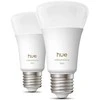 Philips Hue WA 1100 A60 2P EU | E27 | 8.1 W | Warm to cool baltas light | Bluetooth and Zigbee