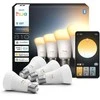 „Philips Hue WA 810 A60 4P EU“ | E27 | 6 W | Nuo šiltos iki vėsios baltos šviesos | „Bluetooth“ ir „Zigbee“