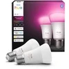 „Philips Hue WCA 1100 A60 2P EU“ | E27 | 8,1 W | Baltos ir spalvotos šviesos | „Bluetooth“ ir „Zigbee“