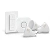 Philips Hue "White and Colour" GU10 Lempučių rinkinys, 3 vnt + reguliatoriaus jungiklis