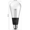 Philips Hue Baltas ir spalvota Ambiance Smart lemputė E27 ST72