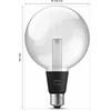 Signify Philips Hue WCA Lightguide G125 | E27 | 6,8 W | Baltas ir spalvota šviesa