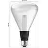 „Philips Hue WCA Lightguide Triangle“ | E27 | 6,8 W | Baltas ir spalvota šviesa