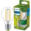 „Philips“ itin efektyvi LED lemputė, E27, 3000 K, 485 lm, skaidrus paviršius