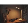 Pakraunamas darbastalio LED šviestuvas PHILIPS IVORY, 5 W, 3000/4000/5000 K, 130 lm, dimer., h34 cm