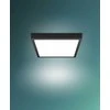 Lubinis šviestuvas Paviršinė LED panelė PHILIPS MAGNEOS, 20W, 2700K, 1900lm, juodos sp., 28,5 x 28,5 x h2,8cm