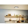 Lubinis šviestuvas Paviršinė LED panelė PHILIPS MAGNEOS, 20W, 2700K, 1900lm, juodos sp., 28,5 x 28,5 x h2,8cm
