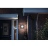 Sieninis LED lauko šviestuvas PHILIPS PETRONIA, IP44, 2700 K, 12 W, 1200 lm, antracito sp.