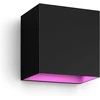 Sieninis šviestuvas Philips Hue WCA Resonate Outdoor Downward Wall Lantern, Juodas | 8 W | 2000-6500 Hue Baltas Color Ambiance
