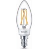 LED lemputė Philips Fil B35, 5W, E14, WW, 470-190-50lm