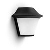 Philips Serres sieninis šviestuvas juodas, E27