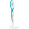 2 dalių šepetėlių galvučių pakuotė Philips Sonicare For Kids HX6042/90, baltos/mėlynos spalvos