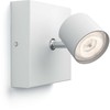 Philips Star WarmGlow LED prožektorius, 4,5 W, baltas