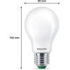 Signify „Philips Classic LED-A-Label“ lempa 60 W E27 matinė neutrali balta