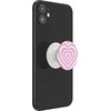 Popsockets širdelės raštas ant telefono