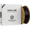 PrimaCreator PrimaValue PETG plastikas 1.75mm 1kg - Juodas