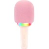ProCaster Popstar karaokemikrofoni kaiuttimella, pinkki