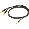 PROEL 3,5mm stereo uros - 2 x 6,3mm mono urosi, 3m, musta