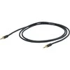 PROEL 3,5mm stereo vyriškas - 3,5mm stereo vyriškas, 3m, juodas