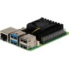 Joy It Raspberry Pi -jäähdytyssiili tuulettimella, Raspberry Pi 5 B, musta