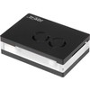 Raspberry dėklas Acryl Fan juodas (Joy-it), skirtas Raspberry Pi 4 B