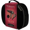 Remington Salon Smooth Plaukų džiovintuvas Gift Set | D6940GP | 2100 W | Number of temperature settings 3 | Ionic function | Diffuser nozzle | Juodas