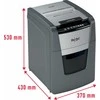 Automatinis dokumentų naikiklis Rexel Optimum Autofeed 100X, 4x28mm, P4, 34l