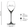 Taurė Riedel Summer Drinks Prosecco, krištolas, 322 ml, H 22,2 cm, D 8 cm, 4 vnt, 5515/85