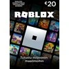 Roblox 20 EUR -lahjakortti