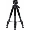 „Rollei“ – kompaktiškas keliautojo trikojis Nr. 2 – aliuminio – 43,5 cm pakuotės dydis, 44 cm minimalus aukštis, 180 cm maksimalus aukštis