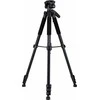 „Rollei“ – kompaktiškas keliautojo trikojis Nr. 2 – aliuminio – 43,5 cm pakuotės dydis, 44 cm minimalus aukštis, 180 cm maksimalus aukštis