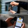 Rolling Square AirCard Tracker veikia su Apple Find my | „Skaitmeninė vizitųkartė“.
