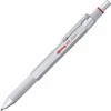 rotring 600 Multipen 3in1 sidabrinis Smulkaus švino rašiklis, rutulinis rašiklis mėlynas/raudonas