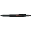"Rotring 600 3in1" daugiafunkcinis rašiklis su rašikliu ir mechaniniu pieštuku, juodas