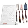 Rapitografai (izografai) Rotring Combi College 0,2 / 0,4 / 0,6 mm - S0699390