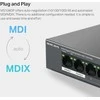 Šakotuvas Mercusys MS108GP -7 -porttinen PoE+ kytkin