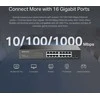 Šakotuvas Mercusys MS116GS Network Switch Juodas