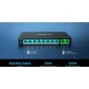 POE SWITCH Reolink RLA-PS1 Juodas