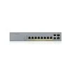 Šakotuvas ZYXEL GS1350-12HP, 12 prievadų valdomas CCTV POE komutatorius, didelio nuotolio, 130 W (1 metų NCC PRO paketo licencija) (5 metų garantija)