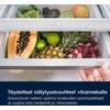 Šaldytuvas Electrolux LNT8MB36B jääkaappipakastin, musta teräs, 2m