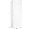Šaldytuvas Siemens GS36NVWEV IQ300 kaappipakastin, valkoinen