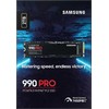 Kietasis diskas Samsung 990 PRO 2000 GB, SSD form factor M.2 2280, SSD sąsaja PCIe Gen4x4, Rašymo greitis 6900 MB/s, Skaitymo greitis 7450 MB/s