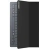 Samsung Book Cover Slim nappaimistokuori, Galaxy Tab S11 Ultra, musta