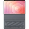 Samsung Book Cover Slim nappaimistokuori, Galaxy Tab S11 Ultra, musta