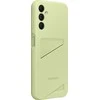 Dėklas Samsung Galaxy A14/A14 5G Nugarėlė Su Anga Kortelei Šviesiai Žalia